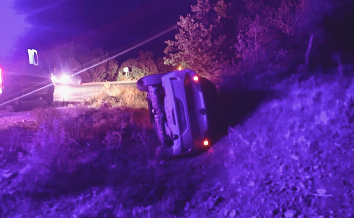 Doğanşehir’de Otomobil Şarampole Devrildi: 4 Yaralı