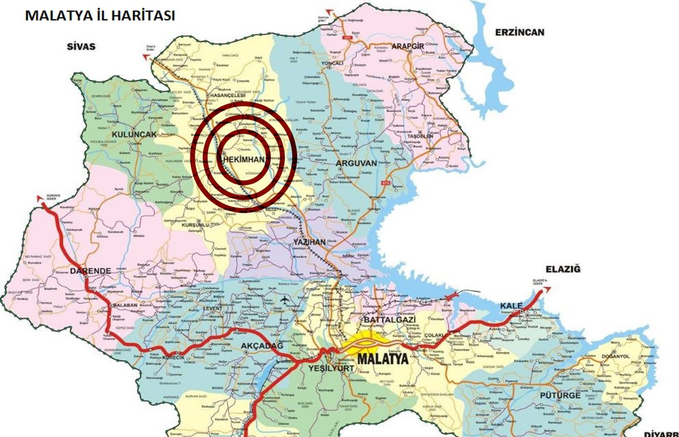 Hekimhan’da Bir Deprem Daha Meydana Geldi