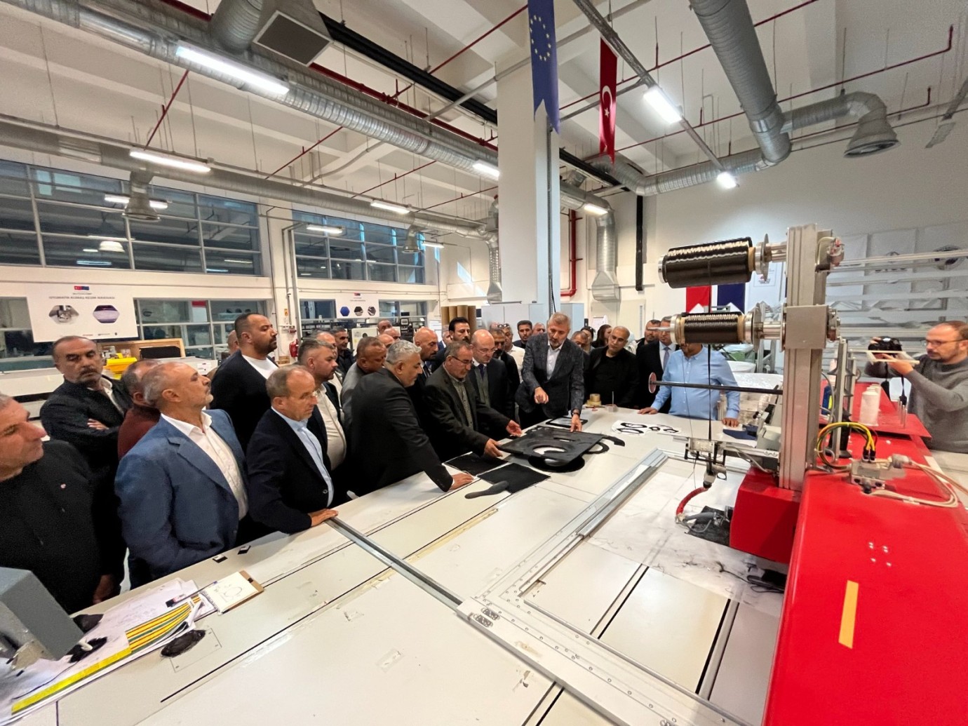 MTSO Heyeti “Bursa Model Fabrika ”da İncelemelerde Bulundu