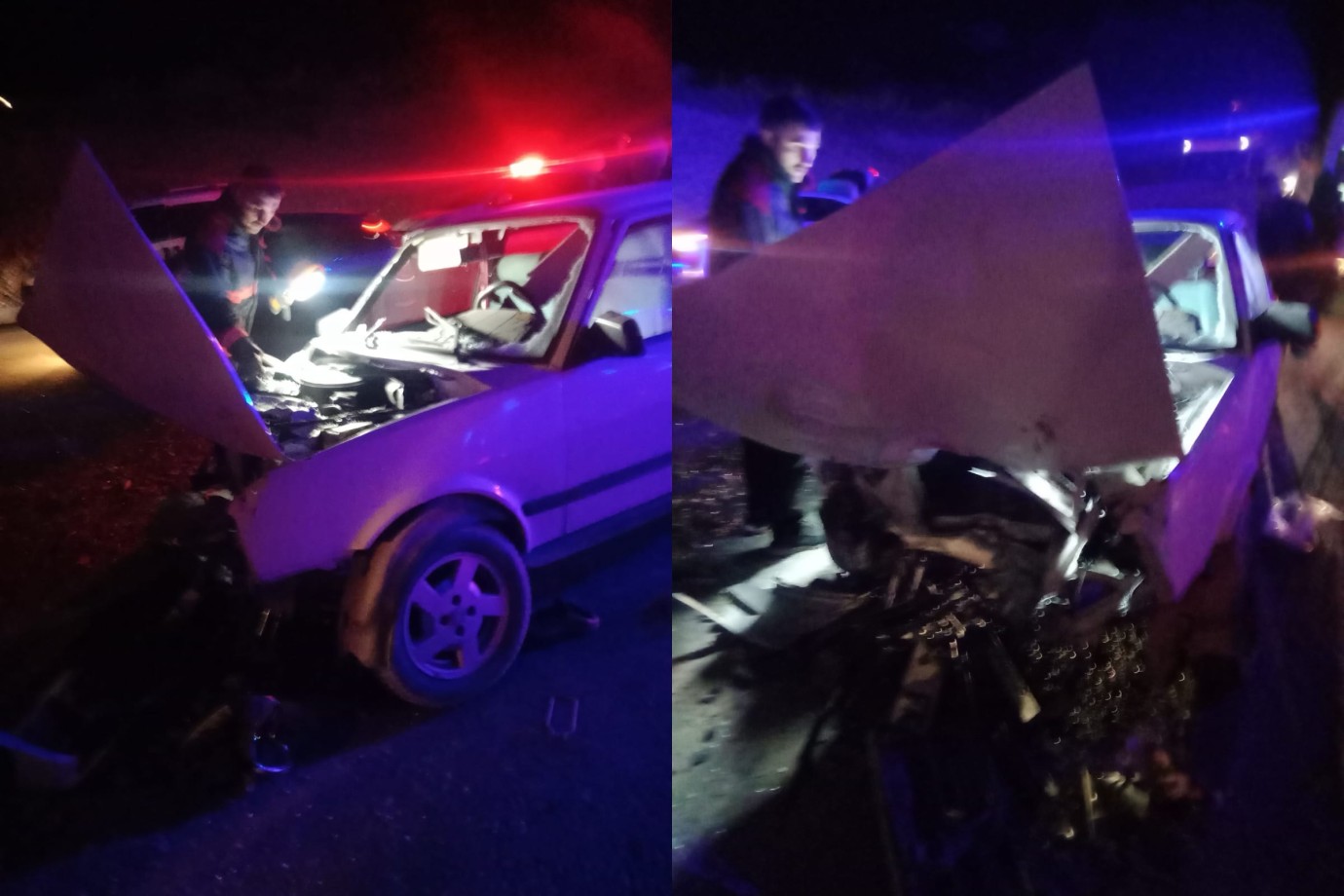 Sivas Yolunda Trafik Kazası: 3 Yaralı