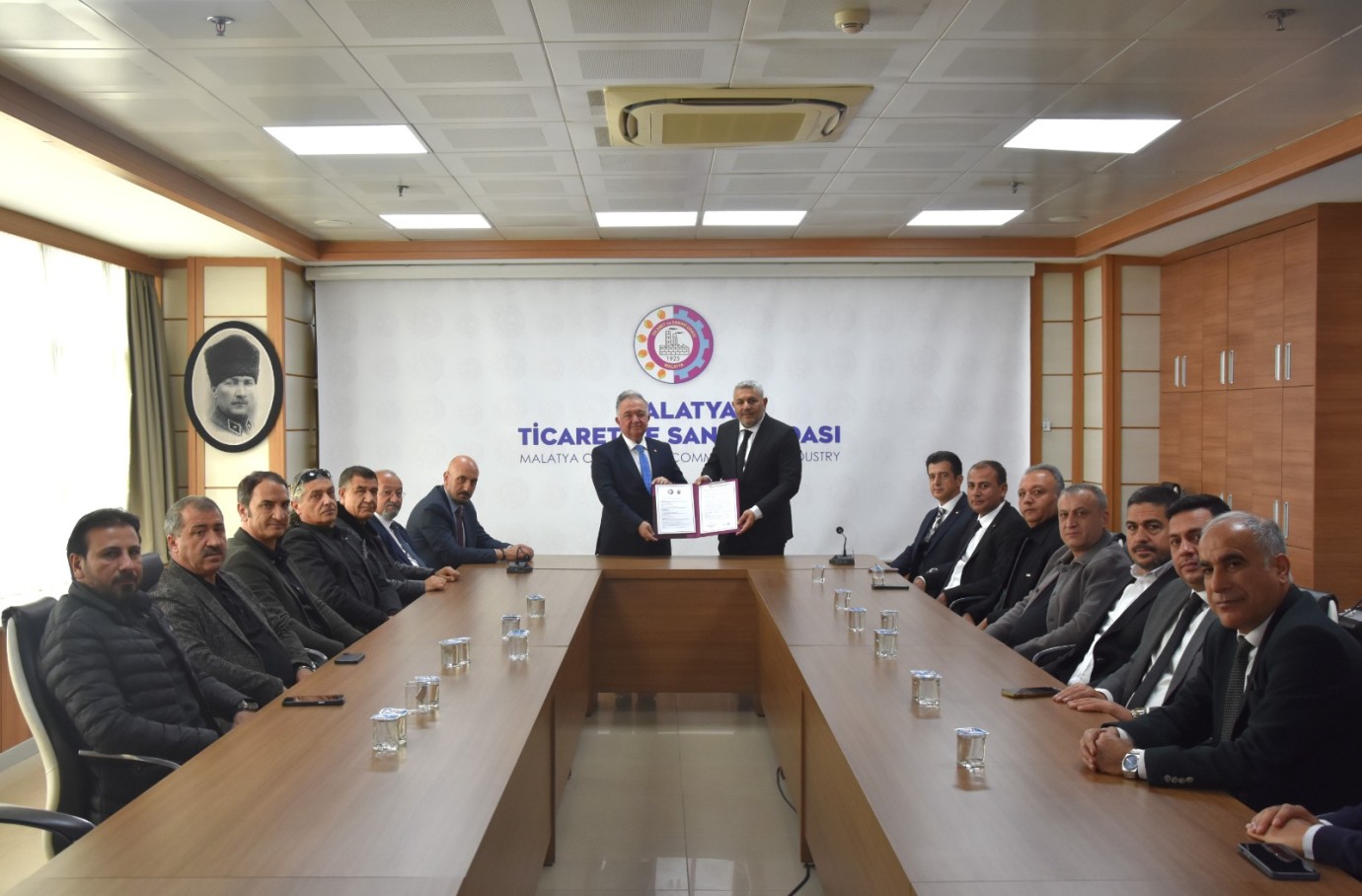 Malatya ve Osmaniye Ticaret Odaları Kardeş Oda Protokolü İmzaladı