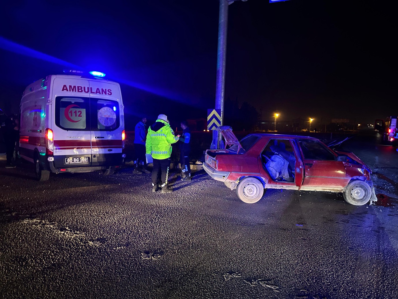 Malatya–Sivas Yolunda Hatalı Sollama Kazaya Neden Oldu: 4 Yaralı