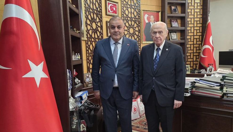 MHP İl Başkanı Gök'ten Genel Başkan Bahçeli'ye Ziyaret