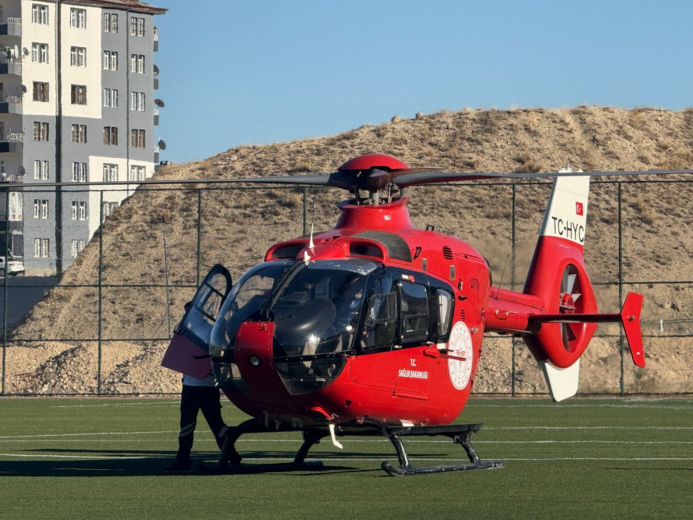Darende’de 2025 Yılında 63 Hasta Helikopter Ambulansla Hayata Tutundu