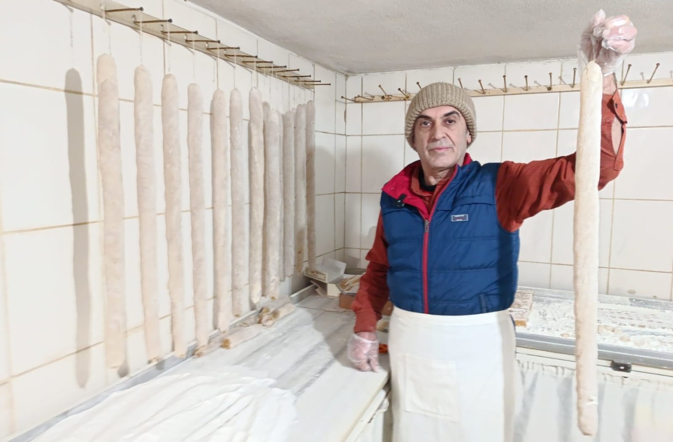  Şeker Sucuğu Geleneği Darende’de Yaşatılmaya Devam Ediyor