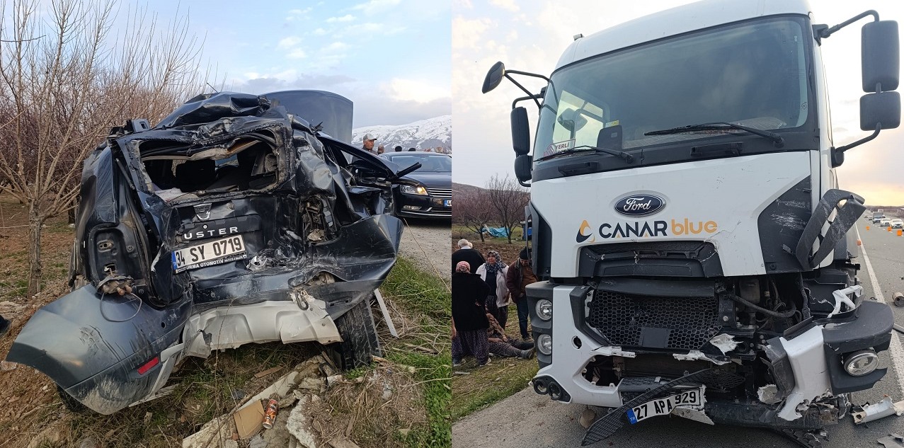 Kale Yolunda Trafik Kazası: 1 Kişi Öldü 3 Kişi Yaralandı!