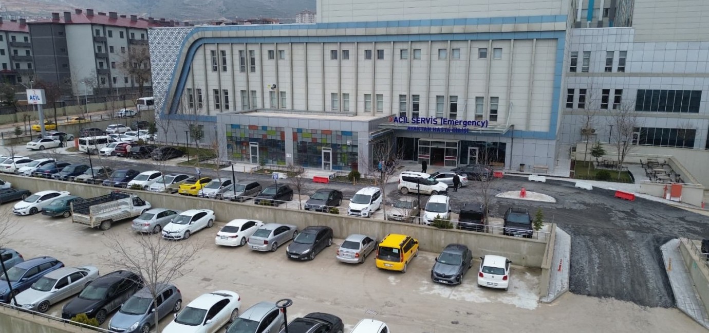 Battalgazi Devlet Hastanesi Otoparkı Yenilendi