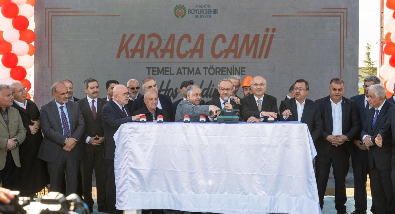 Şehir Mezarlığı Karaca Camisi’nin Temel Atma Töreni Gerçekleştirildi