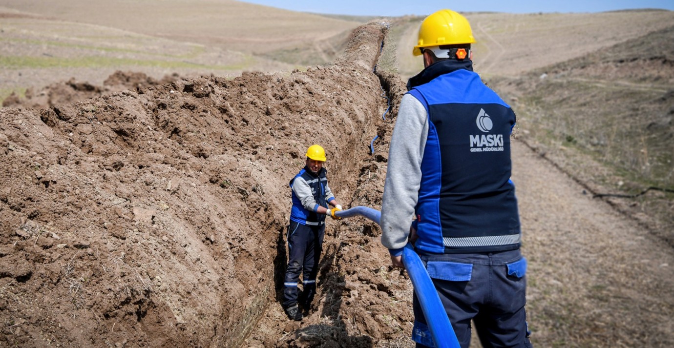 Arguvan Gümüşlü’ye 1.500 Metrelik İçme Suyu Hattı