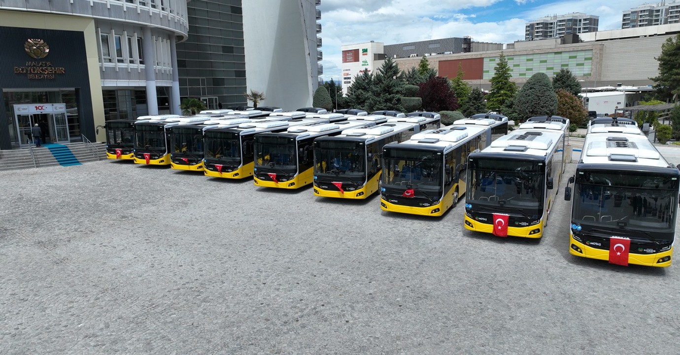MOTAŞ 12 Adet Otobüs İle Araç Filosunu Yeniledi