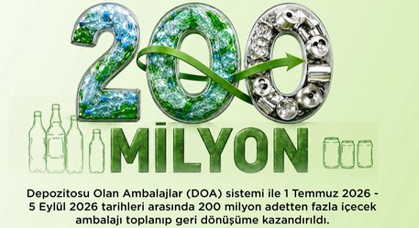 Depozito Sisteminde 205 Milyon Ambalaj Toplandı