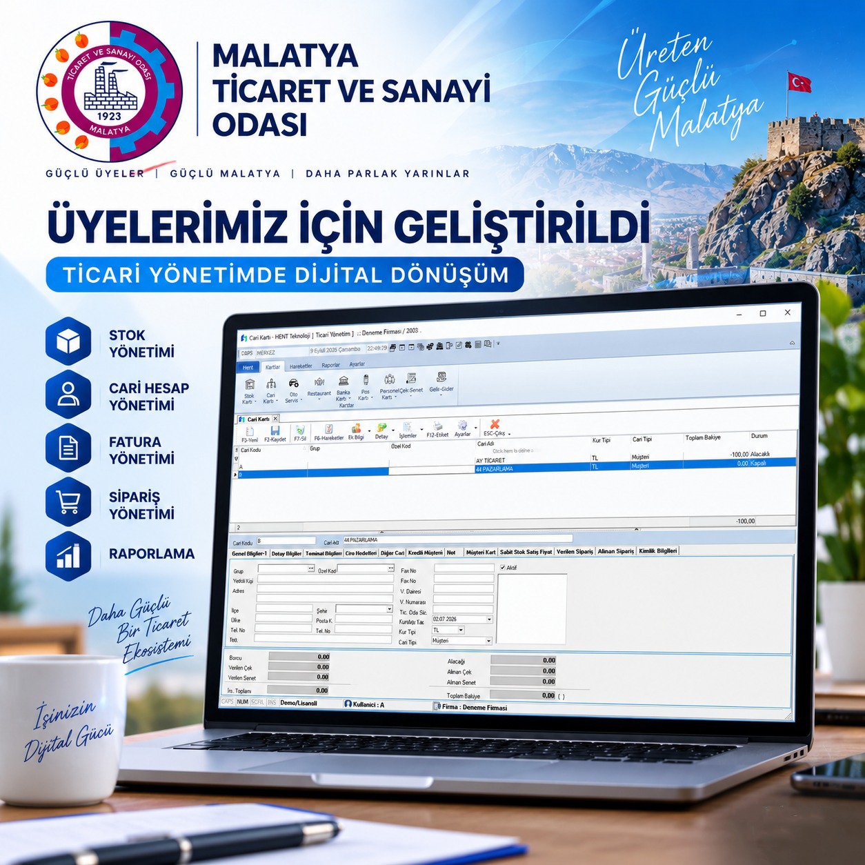 TSO’dan Üyelerine Ücretsiz Dijital Dönüşüm Destek Programı