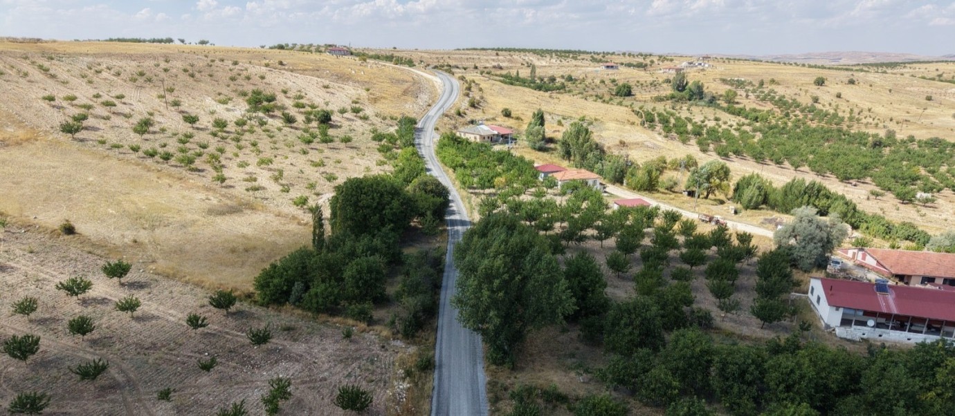 Hekimhan’da 22 Km’lik Yol Yenilendi