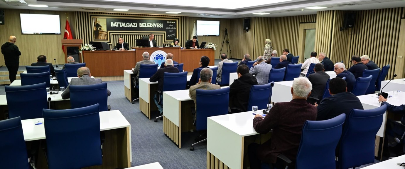 Battalgazi Belediyesi Ekim Ayı Meclis Toplantısı Tamamlandı