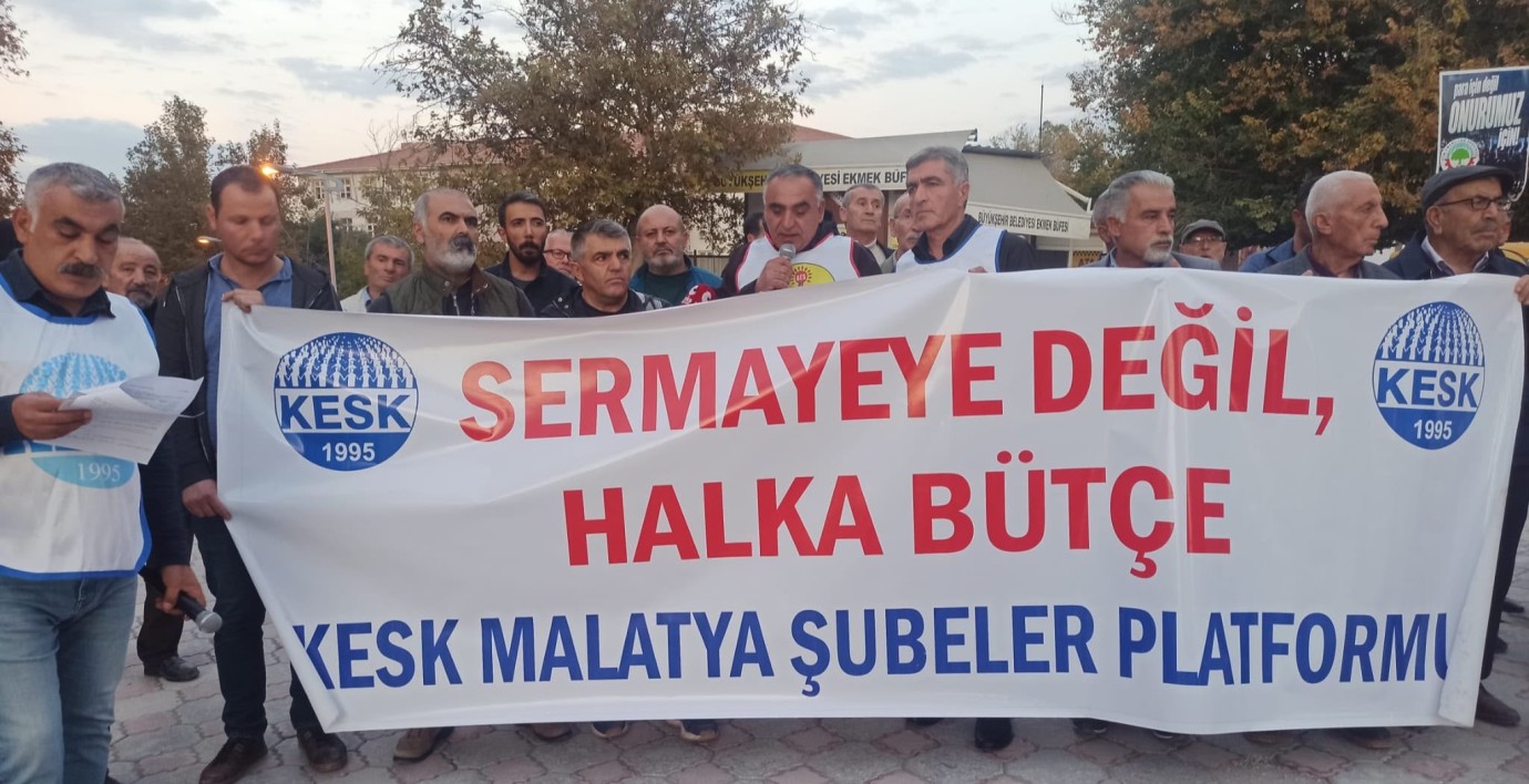 BES Malatya Şubesinden 2027 Yılı Bütçesine Eleştiri
