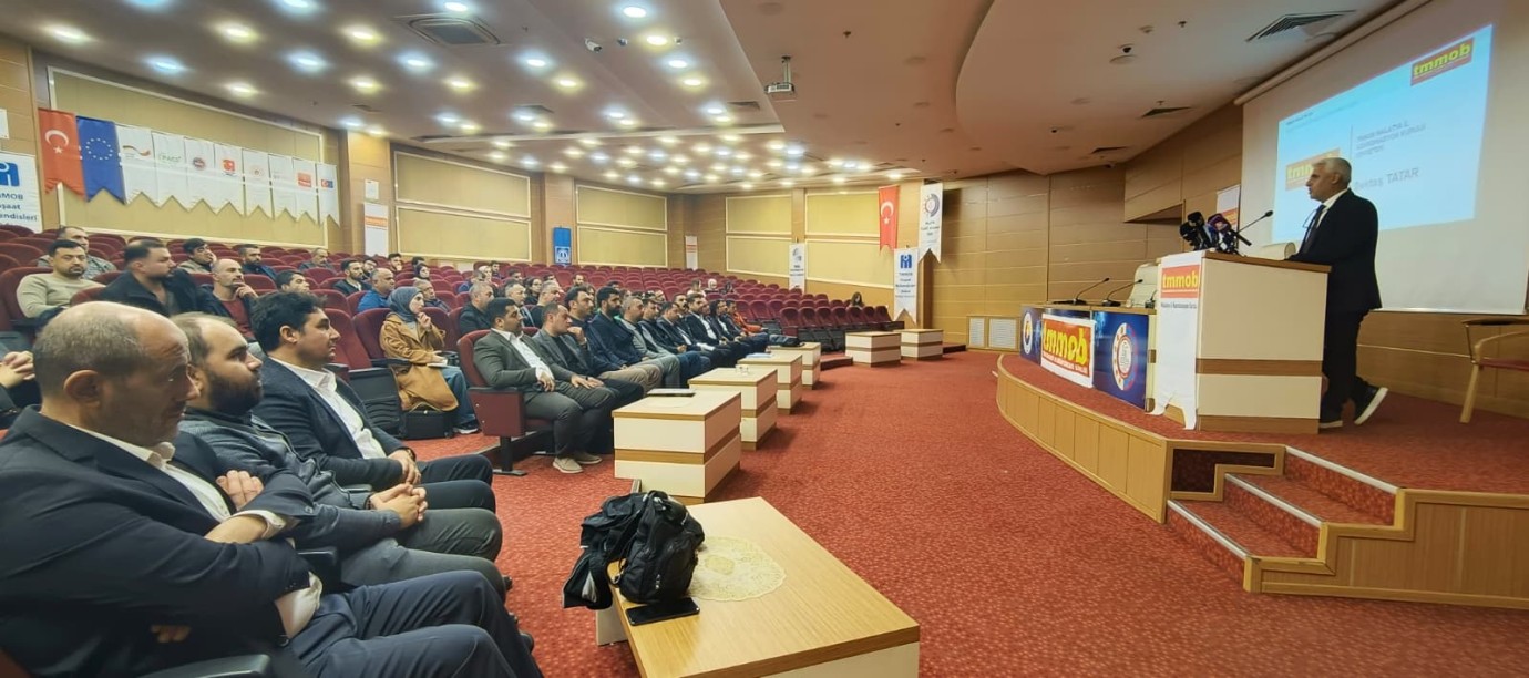 Malatya TMMOB Üyesi Mühendisler Çalıştayda Bir Araya Geldi